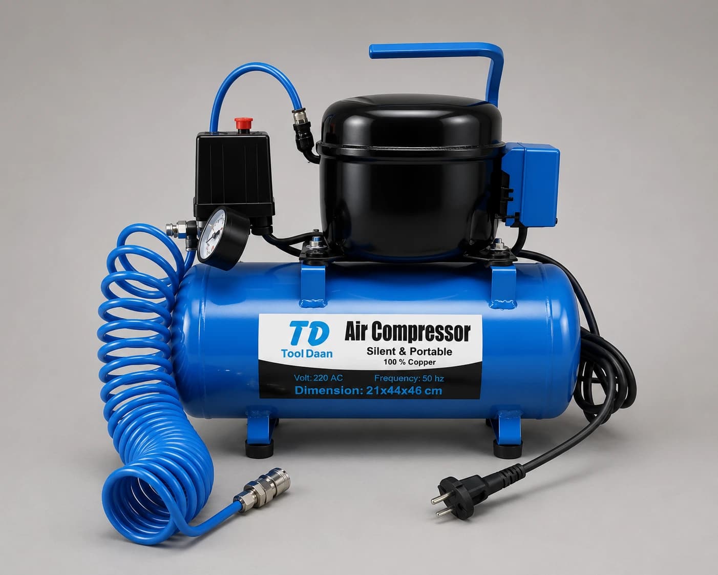 Portable Air Compressor — Air & Power machine by ToolDaan